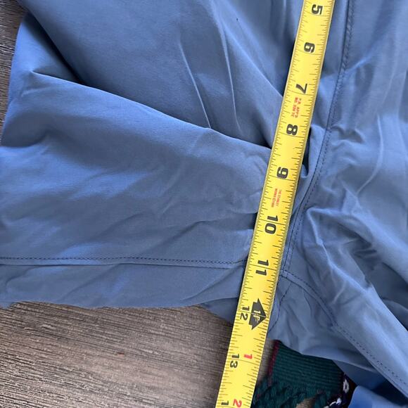 Eddie Bauer Plaid Fleece- Lined Blue Pull On Pants New - Picture 9 of 15